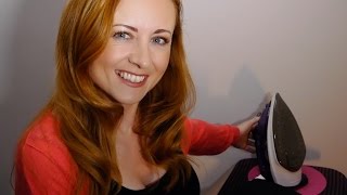 Ironing for Relaxation  Steamy ASMR Sounds for Tingles amp Sleep  Soft Spoken [upl. by Elime180]