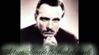 BACH Concerto Italiano  Piano Arturo Benedetti MICHELANGELI Old Recording [upl. by Eentruok]