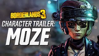 Borderlands 3  Moze Character Trailer quotThe BFFsquot [upl. by Eimrej94]