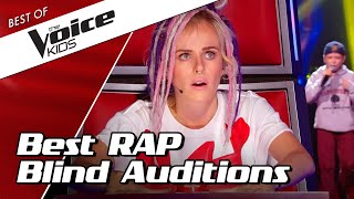 TOP 10  Surprising YOUNG RAPPERS in The Voice Kids [upl. by Kadner]