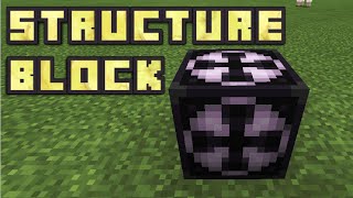 Minecraft 116  How To Get And Use Structure Blocks [upl. by Hpeseoj]