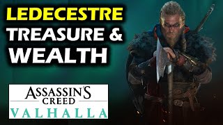 Ledecestre All Treasure Chests amp Wealth Locations  Ledecestrescire Assassins Creed Valhalla [upl. by Haletta755]