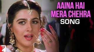 Aaina Hai Mera Chehra Song  Jackie Shroff Amrita Singh Juhi Chawla  Asha Lata Suresh Wadkar [upl. by Ethelinda]