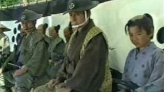 A Famous duel in samurai history Miyamoto Musashi vs Sasaki Kojiro with poor subtitles [upl. by Ecinahs]