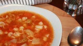 Recette Soupe aux Légumes amp Nouilles  Recettes Maroc [upl. by Atiuqat]