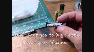 Recharging Alkaline Batteries for Dummies [upl. by Euqcaj565]