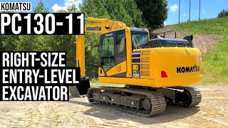 Why Komatsus Revived PC13011 Is An Important RightSize Excavator [upl. by Lexie]