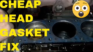 Quick and Inexpensive Head Gasket Repair [upl. by Gar]