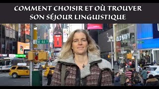 BIEN CHOISIR SON SEJOUR LINGUISTIQUE  Conseils et bons plans pour vraiment progresser [upl. by Sothena323]