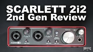 Focusrite Scarlett 2i2 2nd Gen USB Audio Interface Review  Explained [upl. by Millisent]