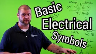 Electrical Symbols THE BASICS [upl. by Anha]