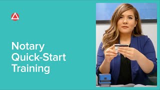 Notary QuickStart Training [upl. by Lazes462]