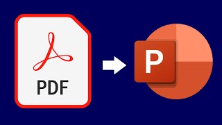 Convert PDF to PowerPoint FREE [upl. by Eniliuqcaj393]