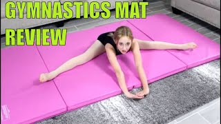 GYMNASTICS MAT REVIEW  YOGA MAT [upl. by Idalina711]