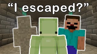 Minecraft but I escape MINING CIVILIZATION [upl. by Jobi]