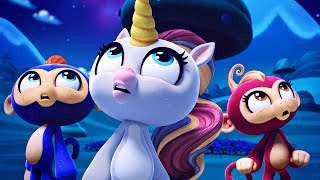 Fingerlings Tales  The Fingerlings Go To Sleep amp Make A New Dragon Friend  Kids Cartoons [upl. by Hatnamas]