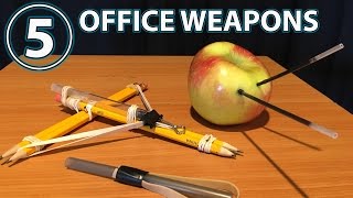 5 COOL Office Weapons INVENTIONS That Actually WORK [upl. by Agripina653]