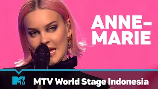 AnneMarie  FULL LIVE SHOW  MTV World Stage Indonesia [upl. by Jacki405]