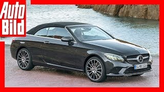 Mercedes CKlasse CoupéCabrio Facelift 2018 DetailsErklärung [upl. by Nerra822]