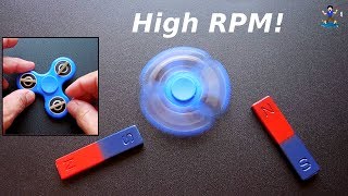 quotFree Energyquot Magnetic Fidget Spinner Motor Real [upl. by Cannell]