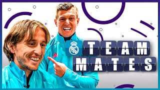 Which Real Madrid player could be an actor  Kroos amp Modrić  TEAMMATES [upl. by Rickie280]