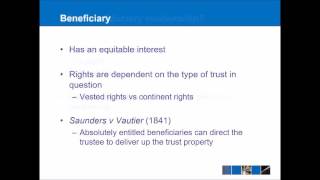 Introduction to Trusts Law [upl. by Bekelja]