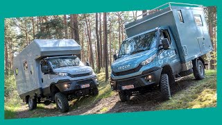 IVECO DAILY 4X4 Motorhome Comparison – Which Offroad Camper is Better [upl. by Anpas691]