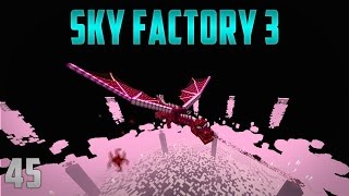 Sky Factory EP45 Draconic Infusion Upgrades  Chaos Dragon Fight [upl. by Sawyor33]