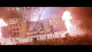 Detroit Rock City 1999  KISS Concert End Scene [upl. by Tennies]