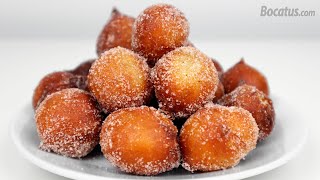 Receta tradicional de BUÑUELOS DE VIENTO [upl. by Ilahsiav]