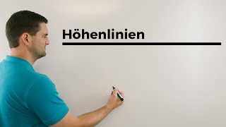 Höhenlinien Gradient Vektorfeld Vektoranalysis Unimathematik Erklärvideo  Mathe by Daniel Jung [upl. by Renata851]