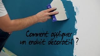 Comment appliquer un enduit décoratif [upl. by Benn921]