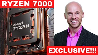 AMD TALKS Ryzen 7000  Exclusive Interview with Robert Hallock [upl. by Annovaj590]