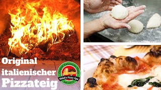 Italienischer Pizzateig mit Biga Anleitung [upl. by Wind]