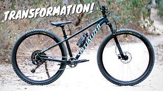 2021 Specialized Rockhopper  6 BEST BUDGET Upgrades [upl. by Weingarten]