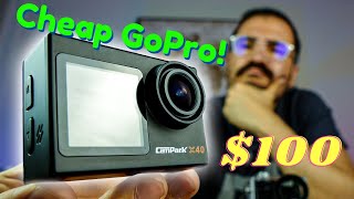 Campark X40 4K Action Camera Unbox amp Review 2021 [upl. by Sihonn575]