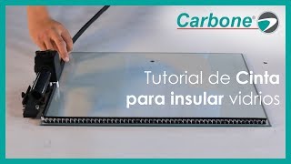 Tutorial de Cinta para insular vidrios [upl. by Giglio]