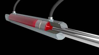 How do hydraulic cylinder works [upl. by Nahtaneoj]