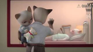 Trois Petits Chats 3D animated short film [upl. by Akissej383]