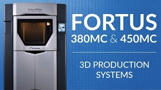 The Stratasys Fortus 380mc amp 450mc FDM 3D Printers [upl. by Tyrone]