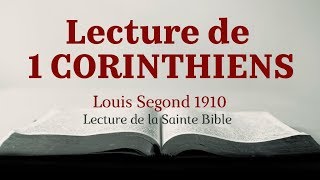 1 CORINTHIENS Bible Louis Segond 1910 [upl. by Leinahtam471]