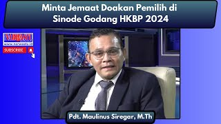 Calon Ephorus HKBP Terbuka Dikritik [upl. by Leddy528]