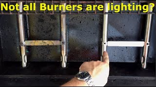 Why Arent All My Grill Burners Lighting Easy fix [upl. by Ahseet]