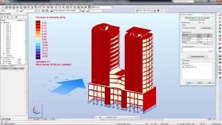 Enhanced Wind Load Simulation  Robot Structural Analysis Professional 2016 [upl. by Dail]