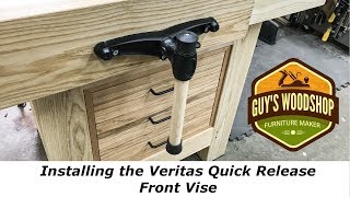 Installing the Veritas Quick Release Front Vise [upl. by Qirat]