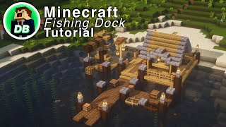 Minecraft Fishing Dock Tutorial [upl. by Caitrin]