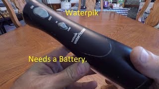 Changing the battery in a Waterpik Water Flosser [upl. by Dardani]