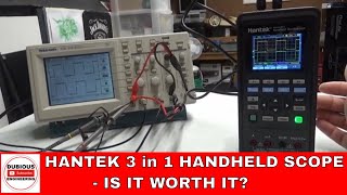 DuBEnG HANTEK Handheld Oscilloscope Best Value 3 in 1 DSO Function Generator and Multimeter 2D72 [upl. by Sinnard]