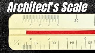 How to Read and Use an Architects Scale for Beginners [upl. by Utimer460]