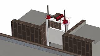 Screw Jack Lifting Mechanism for Sluice GateDam GateIntake GateStoplog Gate [upl. by Mukerji791]